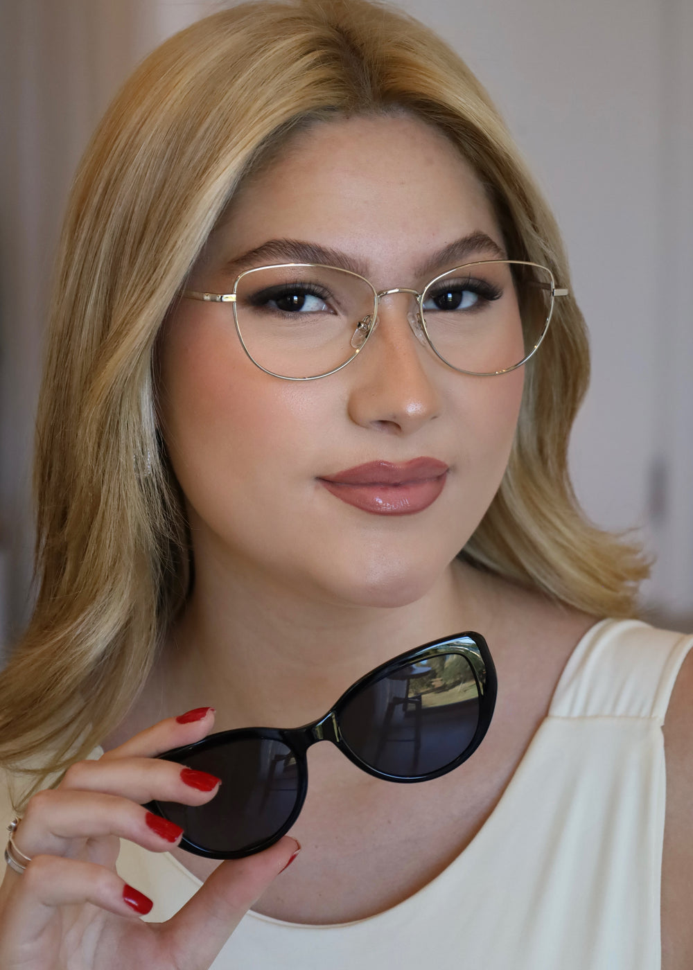 Óculos de Grau Clip-on Aline