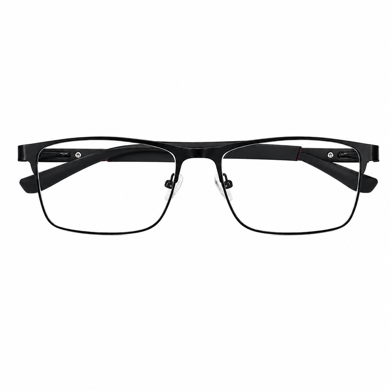 Armação Hudson Masculina + lentes antirreflexo até 4 graus (longe ou perto)