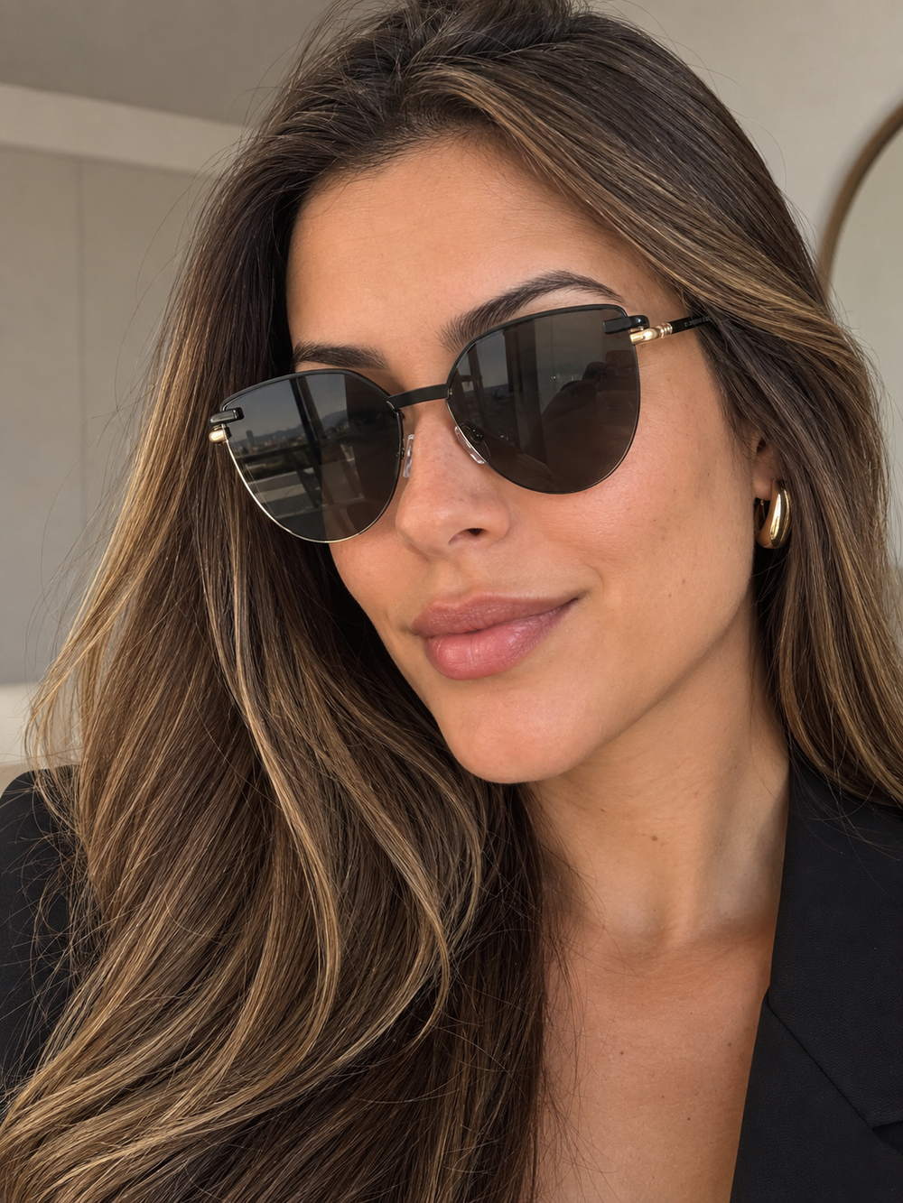 Óculos de Grau Clip-on Flávia
